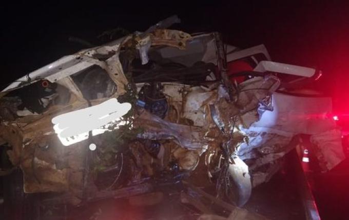 Acidente no interior de Palma Sola deixa três mortos e dois feridos