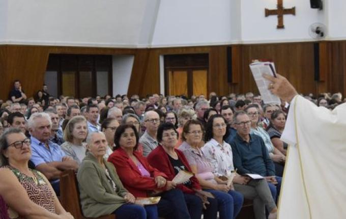 Celebração do dia do padroeiro tem presença do Bispo Dom Odelir
