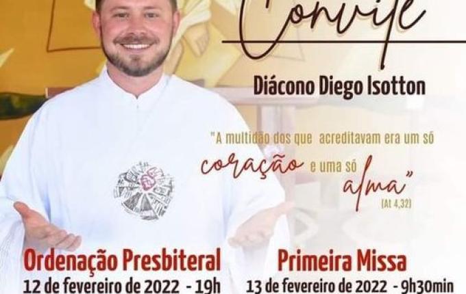 Igreja Matriz São José realiza ordenação presbiteral em fevereiro