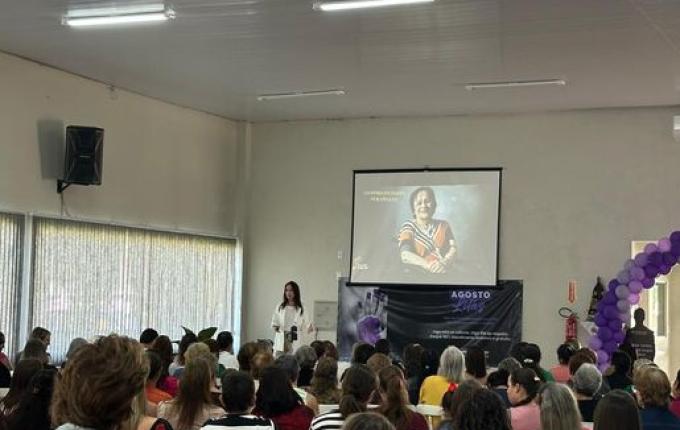 São José do Cedro: Palestra show alerta sobre violência psicológica contra a mulher