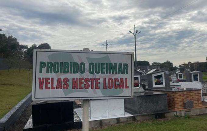 Secretaria pede manutenção de túmulos para evitar criadouros da dengue em São Miguel do Oeste