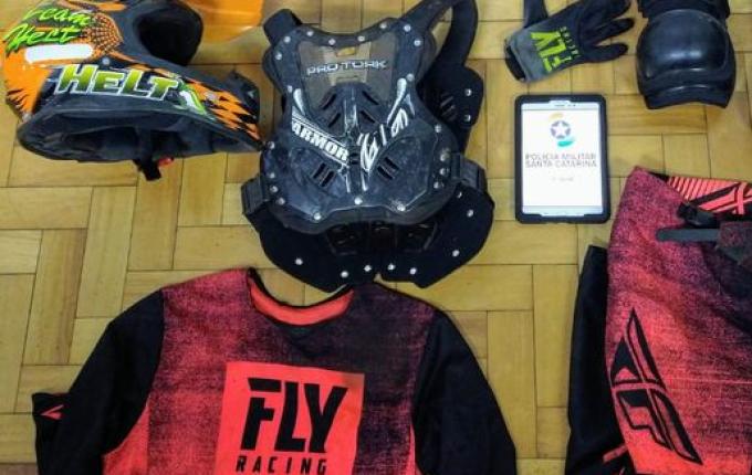 Homem é preso com objetos furtados em São Miguel do Oeste