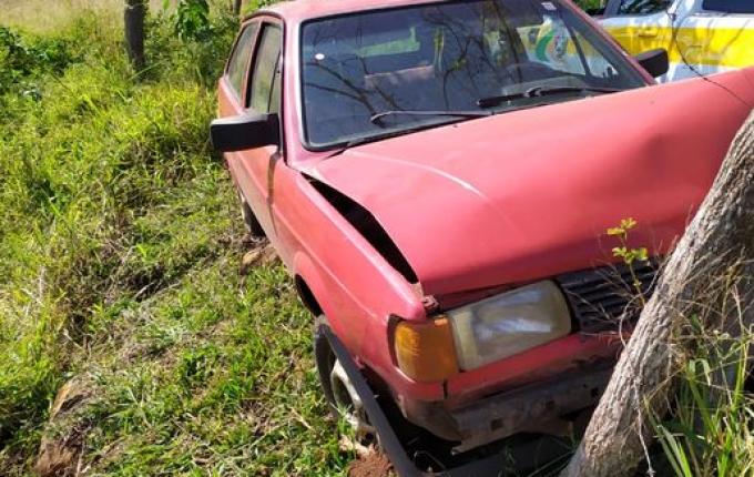 Colisão envolve três veículos na SC 283 em Caibi