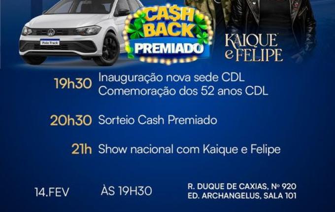 CDL de SMO inaugura nova sede e comemora 52 anos com show nacional