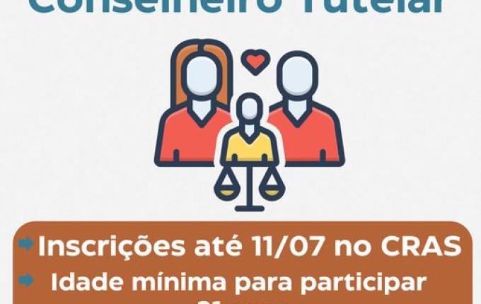 Inscrições abertas para suplente do Conselho Tutelar em Guaraciaba