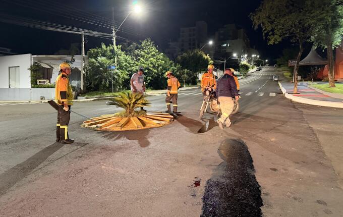 Motociclista fica em estado grave em colisão com ambulância do SAMU em São Miguel do Oeste