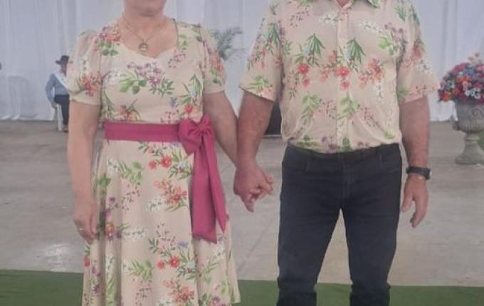 Casal de São José do Cedro se destaca em encontro regional de idosos em Dionísio Cerqueira