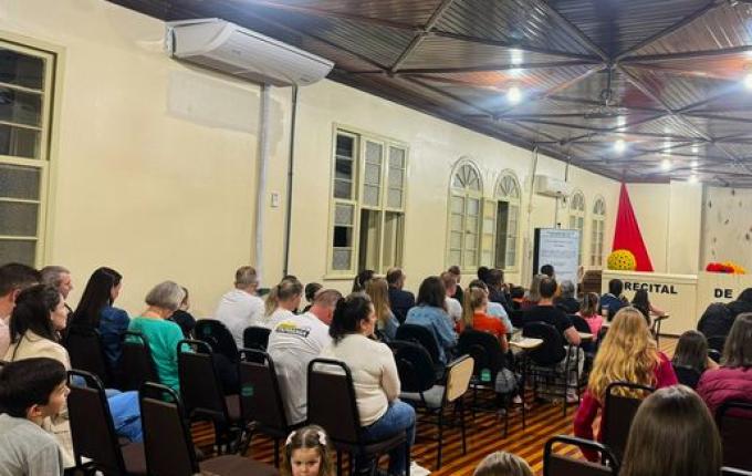 Escola de música da Orquestra de Itapiranga promove Noite de Recitais