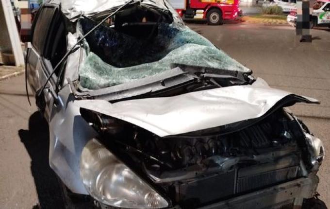 Mulher morre em acidente após tentativa de fuga da Polícia Militar em Maravilha