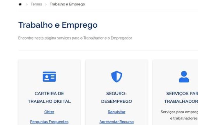 SMO: Serviços da Agência do Trabalho estão disponíveis de forma online