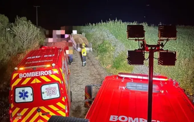 Motociclista fica ferido após colisão com carro no interior de Maravilha