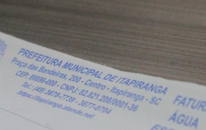 Consumidores atrasam faturas de água de forma recorrente em Itapiranga