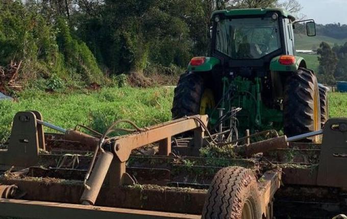 Guarujá do Sul realiza mais uma atividade do programa “Junho Verde”