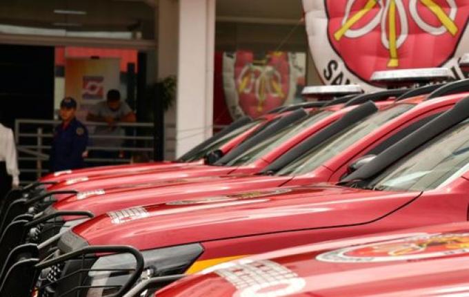 Santa Catarina investe R$ 113,9 milhões em novas viaturas para os bombeiros