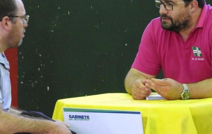 Moradores do Andreatta participam do “Gabinete em Movimento”