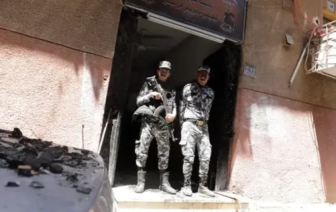 Incêndio em igreja no Egito deixa 35 mortos e 45 feridos