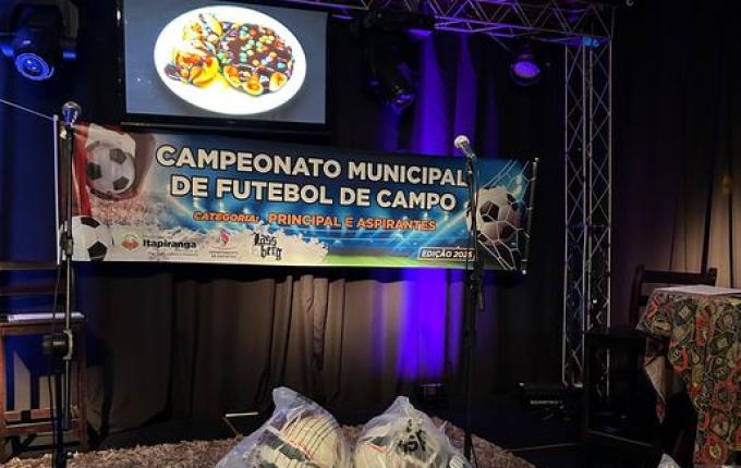 Lançamento do Campeonato Municipal de Itapiranga reúne 26 equipes