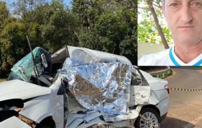 Campoerense morre em grave acidente na PR-281; esposa e neta ficam feridas