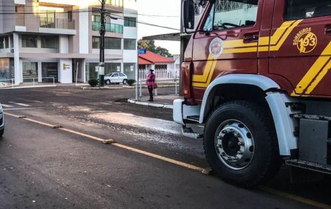 Gestante é atropelada em São Miguel do Oeste