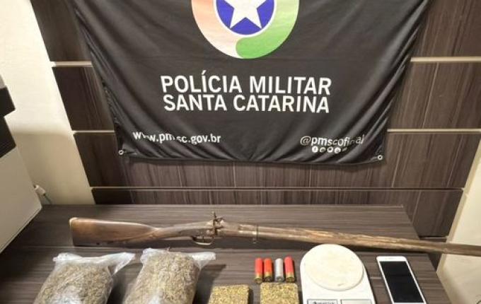 Homem que danificou carros com facão em São Miguel do Oeste é preso em Iraceminha