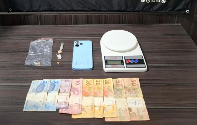 Homem é preso por tráfico de drogas durante operação policial em Maravilha