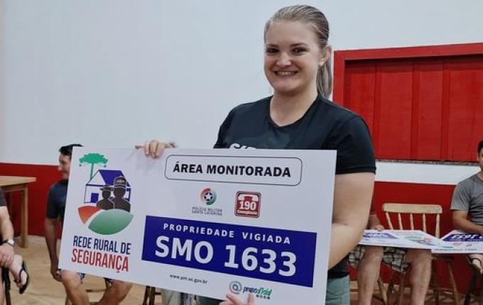 PM implanta a primeira Rede Rural de Segurança em SMO