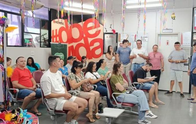 Guaraciaba promove primeira ação de doação de sangue de 2026