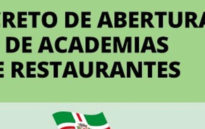 Prefeito emite Decreto autorizando a abertura de restaurantes e academias