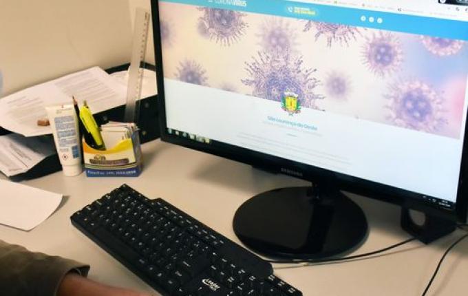 Prefeitura tem site exclusivo para informações sobre coronavírus