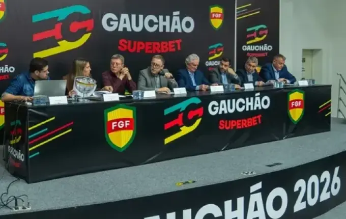 Federação Gaúcha de Futebol define formato e grupos do Gauchão 2026