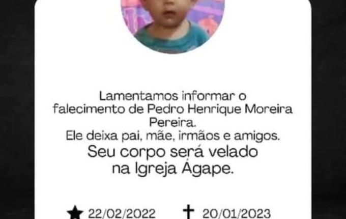 Bebê de apenas 10 meses cai de caminhão e morre atropelado
