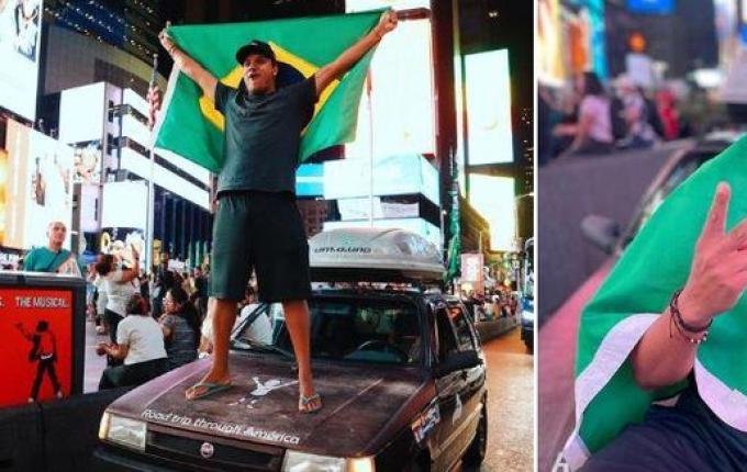 Brasileiro vence depressão e chega à Times Square de Uno