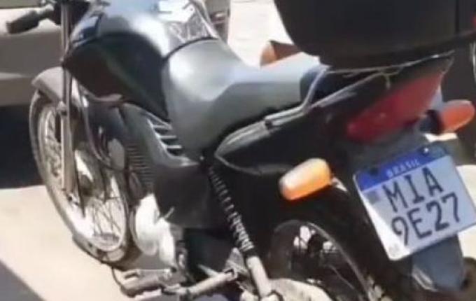 Motocicleta é devolvida após divulgação de furto