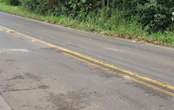 Trecho íngreme da SC-283 em Riqueza começa a receber melhorias