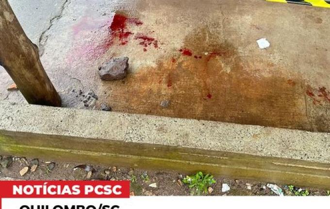 Casal que matou homem a facada em Quilombo é detido