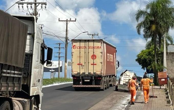 Dnit notifica empresa para corrigir pinturas na Willy Barth