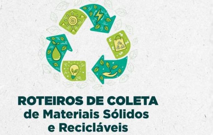 Coleta de materiais recicláveis no interior de SMO acontece na próxima semana