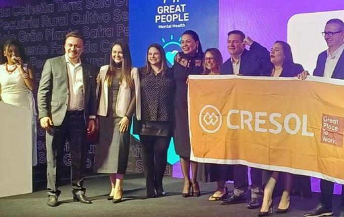 Cresol é eleita a melhor empresa para trabalhar no Agronegócio pelo GPTW