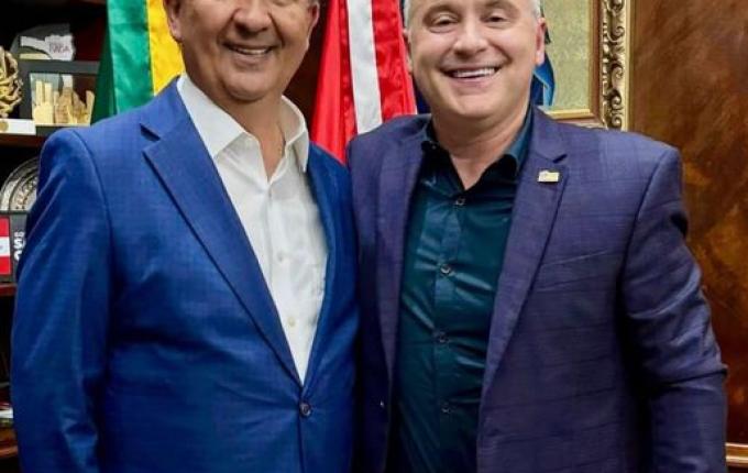 Prefeito de SMO busca novos investimentos em agenda com o governador em Florianópolis