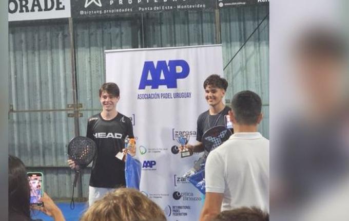 Atleta de São Miguel do Oeste vence torneio internacional de padel e mira novo desafio