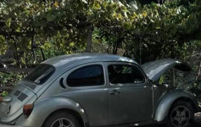 Adolescentes são flagrados com travesti dentro de Fusca furtado no RS