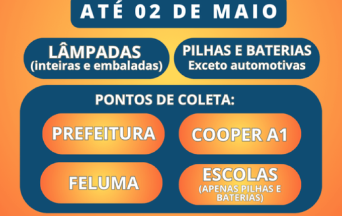 Iporã do Oeste realiza mais uma edição da campanha "Penso, logo destino"