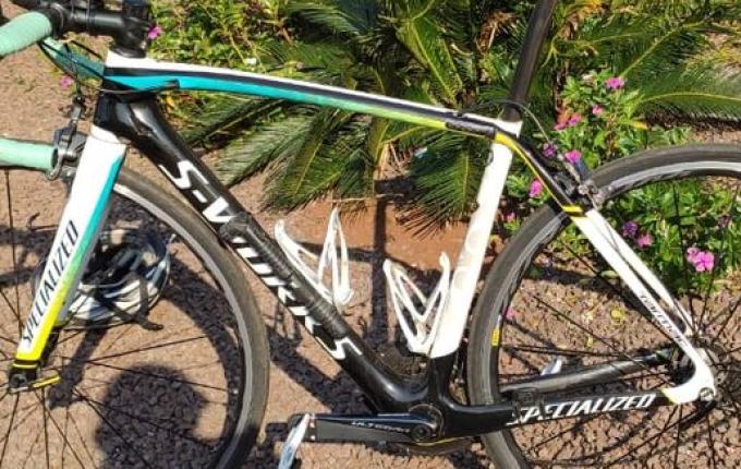 Acidente entre caminhão e bicicleta deixa ciclista ferido na SC 386