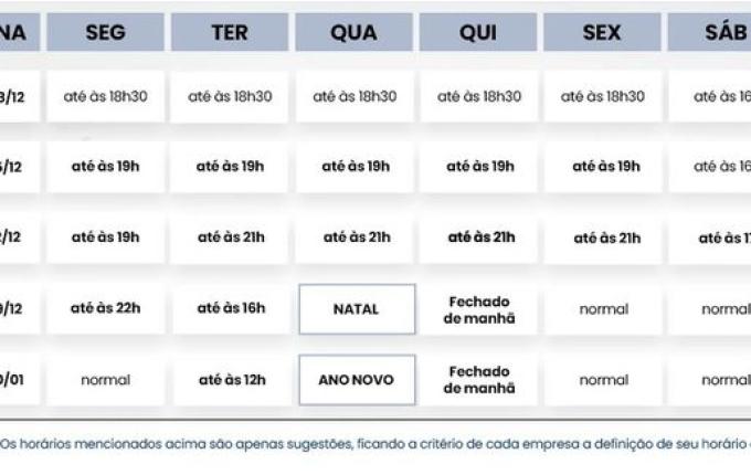 Comércio de São Miguel do Oeste estende horário para compras natalinas