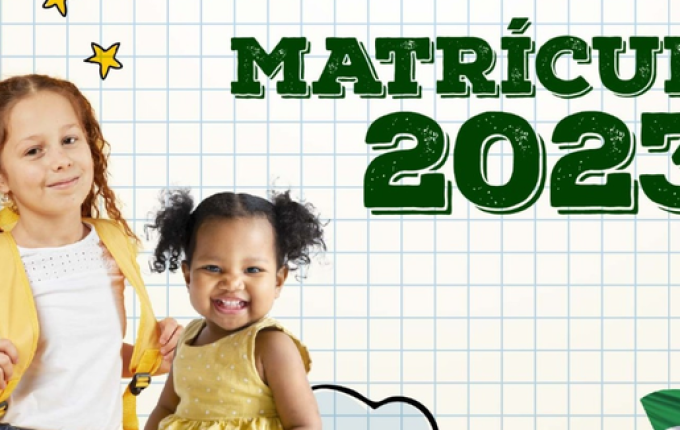 Educação divulga calendário de matrículas na Pré-escola e Ensino Fundamental