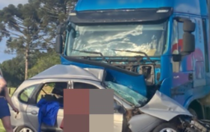 Família morre em acidente na SC-157