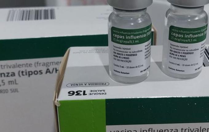 Governo do Estado inicia distribuição das primeiras doses de vacina contra a gripe
