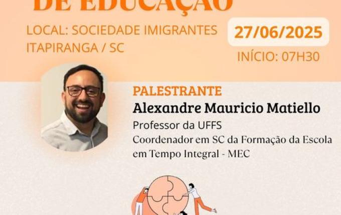 Itapiranga promove Fórum Regional da Educação