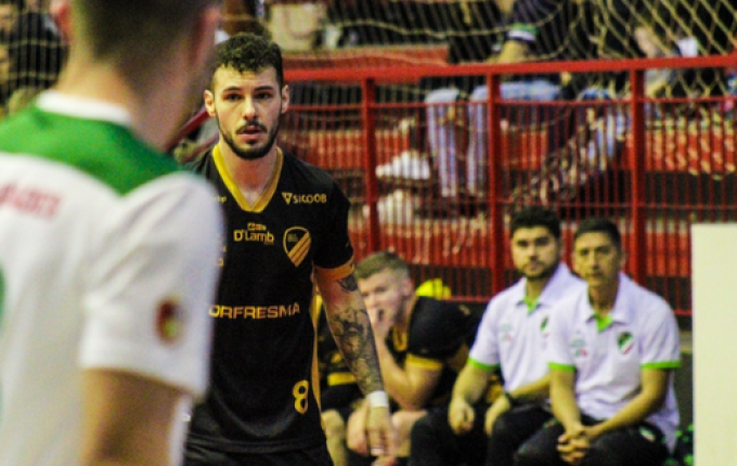 São Miguel Futsal/Joni Gool disputa volta das quartas de final neste sábado