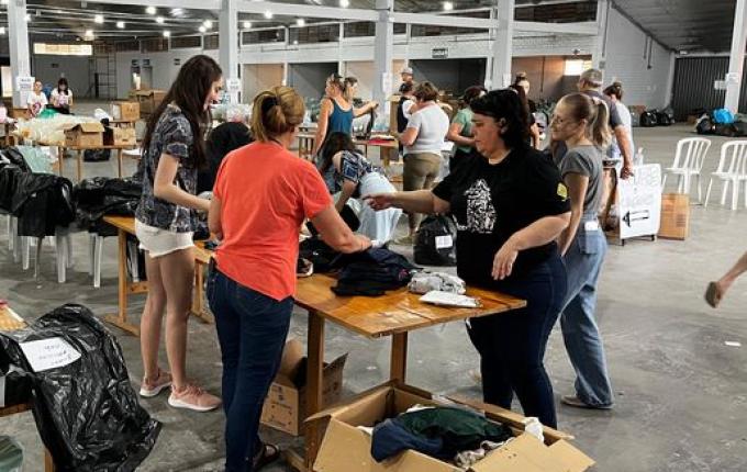 Arrecadações de donativos para vítimas no RS segue na Faismo